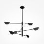 Maytoni MOLLIS MOD126PL-08B Plafondlamp 8x28W/G9 IP20