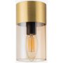 Zuma Line VETRO OB2221BD-1-GLD Plafondlamp 1x40W/E14
