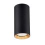 Light Prestige Manacor LP-232/1D - 170 BK/GD Opbouwspot 1x50W/GU10 IP20