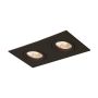 Light Prestige Metis LP-2780/2RS BK Inbouwspot 2x50W/GU10 IP20