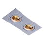 Light Prestige Metis LP-2780/2RS WH Inbouwspot 2x50W/GU10 IP20