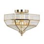 Elstead Lighting OLD PARK OLD-PARK-PB Plafondlamp 2x60W/E27