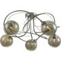 Dar Lighting Onawa ONA5450-01 Plafondlamp 5x40w/g9 ip20
