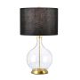 Elstead Lighting Orb ORB-CLEAR-AB-BLK Tafellamp 1x60W/E27
