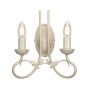 Elstead Lighting OLIVIA OV2-IVORY-GOLD Wandlamp 2x60W/E14