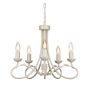Elstead Lighting OLIVIA OV5-IVORY-GOLD Kroonluchter 5x60W/E14
