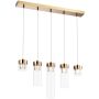 Zuma Line GEM P0389-05E-F7AC Hanglamp 5x28W/G9
