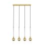 Zuma Line MIDA P0583-04A-2GHF Hanglamp 1x6W/G9 IP20