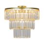 Zuma Line TIFANNY P17127-4-GD Plafondlamp 4x40W/E14 IP20