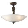 Elstead Lighting PEMBROKE PB-SF-A-BLK-GOLD Plafondlamp 3x60W/E27