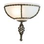 Elstead Lighting PEMBROKE PB-WU-BLK-GOLD Wandlamp 1x60W/E27