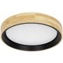 Italux CAMPELO PLF-4350-25W-WD-BK-4K Plafondlamp 25W/LED 4000K 2500LM IP20