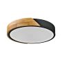 Italux Nastro PLF-13186-BK-WO Plafondlamp 1x24W/LED 3000K 2400lm IP20