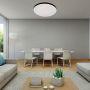 Light Prestige Babilon LP-335/1C M 4BK Plafondlamp 1x24W/LED 4000K IP20