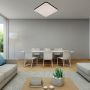 Light Prestige Babilon LP-335/1C M 4BK square Plafondlamp 1x24W/LED 4000K IP20