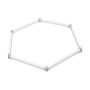 Light Prestige Geometric New LP-0209/1C 4K Plafondlamp 6x4W/LED 4000K IP44