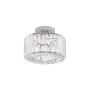 Light Prestige Vetro LP-2910/1C CH Plafondlamp 1x15W/E27 IP20