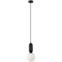 Italux ALDEVA PND-02340-1S-BK Hanglamp 1x40W/E27 IP20