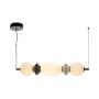 Italux Balos PND-94921-3A-BK Hanglamp 1x14W/LED 3000K 1600lm IP20