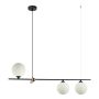 Italux BARLETTA PND-76540-3-BK Hanglamp 3x25W/G9 IP20