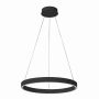 Italux Brasco PND-56215-080RPC-BK-3KS4K-TRDIMM Hanglamp 1x60W/LED 3000K|4000K 4500lm IP20