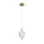 Italux Corado PND-81438-1A-GD Hanglamp 1x8W/LED 3000K 830lm IP20