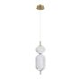 Italux Corado PND-81438-1C-GD Hanglamp 1x15W/LED 3000K 1647lm IP20