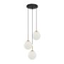 Italux Deore PND-5578-3S-BRO-BK Hanglamp 3x40W/E27 IP20