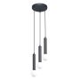 Italux Filano PND-33574-3-BK Hanglamp 3x5W/G9 IP20
