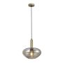 Italux Gater PND-23541A-1-GD-CH Hanglamp 1x40W/E27 IP20
