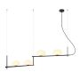 Italux KERNIO PND-357784-BK+W Hanglamp 4x25W/G9 IP20