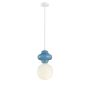 Italux Latera PND-94331-1L-BLU Hanglamp 1x40W/E14 IP20