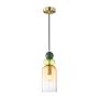 Italux Manso PND-37462C-MC-GD Hanglamp 1x40W/E14 IP20