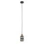 Italux Menfi PND-44236-1-BK-GD Hanglamp 1x40W/E27 IP20