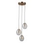 Italux Meolo PND-40825-3-GD Hanglamp 3x40W/E14 IP20