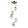 Italux Meolo PND-40825-5-GD Hanglamp 5x40W/E14 IP20
