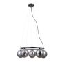 Italux Molite PND-1098-5R-BK Hanglamp 5x5W/G9 IP20