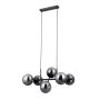 Italux Molite PND-1098-6-BK Hanglamp 6x40W/E14 IP20
