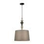 Italux Nerom PND-22374A-BK Hanglamp 1x60W/E27 IP20