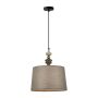 Italux Nerom PND-22374B-BK Hanglamp 1x60W/E27 IP20
