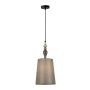 Italux Nerom PND-22374C-BK Hanglamp 1x60W/E27 IP20