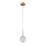 Italux Padri PND-40827-1-HBR-CL Hanglamp 1x5W/G9 IP20