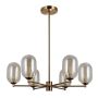 Italux PERANO PND-4215-6-HBR Hanglamp 6x5W/G9 IP20