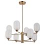 Italux PERANO PND-4215-8A-HBR-SAT Hanglamp 8x5W/G9 IP20