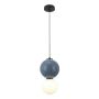 Italux Pieve PND-95221-1M-BLU Hanglamp 1x6W/LED 3000K 801lm IP20