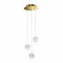 Italux Rosario PND-12220121-3A-GD Hanglamp 3x12.6W/LED 3000K 840lm IP20