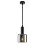 Italux SANTIA PND-65342-1-BK+SG Hanglamp 1x40W/E27 IP20