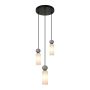 Italux Santos PND-95331-3-BK Hanglamp 3x40W/G9 IP20