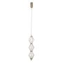 Italux Sevil PND-34403-3V-HBR Hanglamp 3x15W/LED 3000K 1068lm IP20