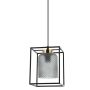 Italux SINELLA PND-23231-1-BK+SG Hanglamp 1x40W/E27 IP20